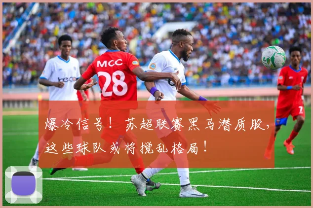 爆冷信号!苏超联赛黑马潜质股,这些球队或将搅乱格局!