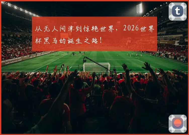 从无人问津到惊艳世界，2026世界杯黑马的诞生之路！