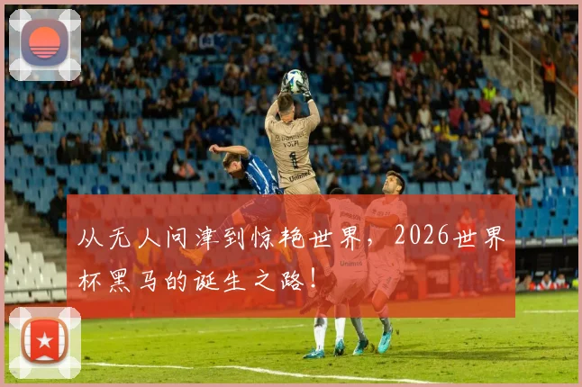 从无人问津到惊艳世界，2026世界杯黑马的诞生之路！