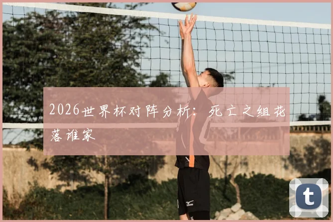 2026世界杯对阵分析:死亡之组花落谁家